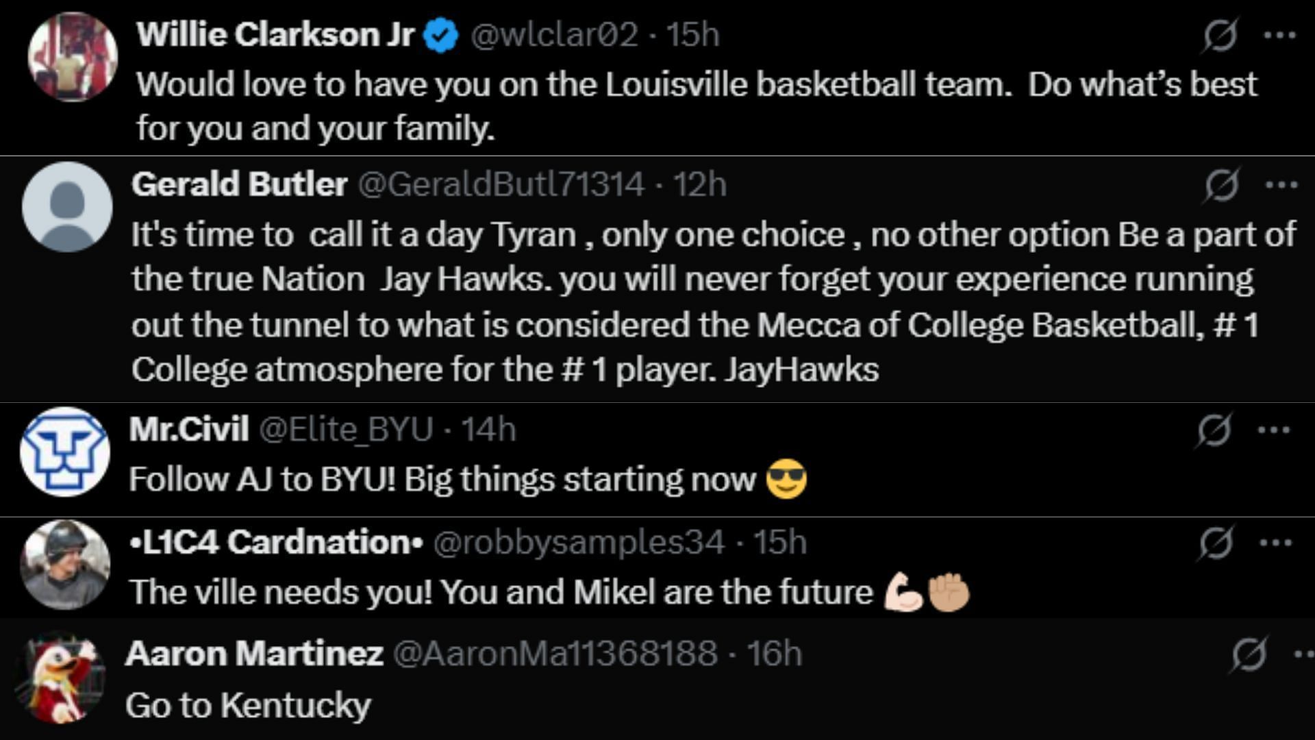 College hoops fans turn speculative as 5-star Tyran Stokes posts cryptic message (Image: X/ Tyran Stokes)
